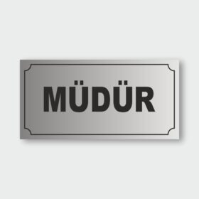 Müdür Levhası ML-01