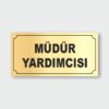 Müdür Yardımcısı Levhası MYL-01