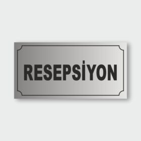 Resepsiyon Levhası RL-01