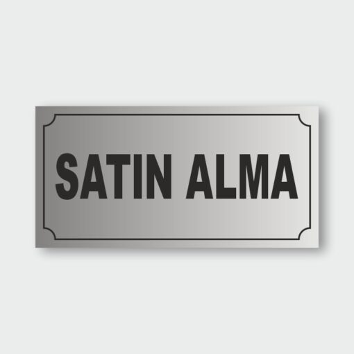 Satın Alma Levhası SAL-01