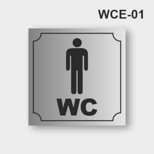 WC Levhası - Bay WL-01