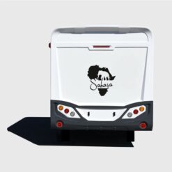 Çekme Karavan Sticker (Arka) - 01