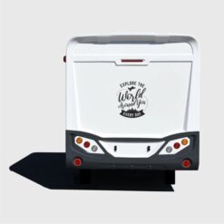 Çekme Karavan Sticker (Arka) - 10