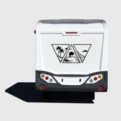 Çekme Karavan Sticker (Arka) - 18