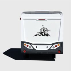 Çekme Karavan Sticker (Arka) - 02