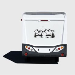 Çekme Karavan Sticker (Arka) - 03