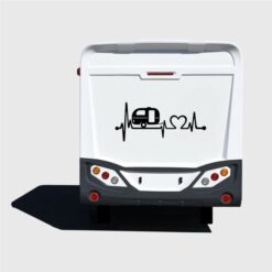 Çekme Karavan Sticker (Arka) - 04