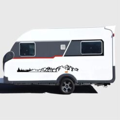 Çekme Karavan Sticker (Yan) - 01