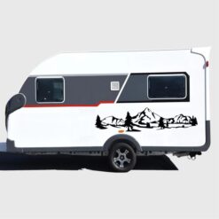 Çekme Karavan Sticker (Yan) - 02