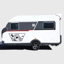 Çekme Karavan Sticker (Yan) - 07