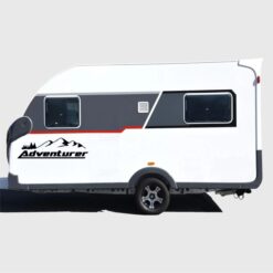 Çekme Karavan Sticker (Yan) - 08