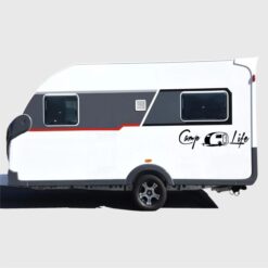 Çekme Karavan Sticker (Yan) - 09