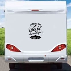 Moto Karavan Sticker (Arka) - 10