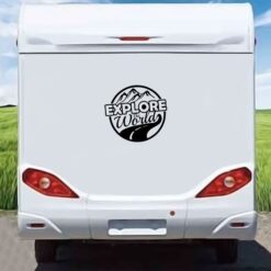 Moto Karavan Sticker (Arka) - 13