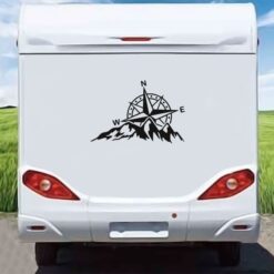 Moto Karavan Sticker (Arka) - 02