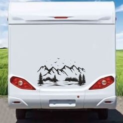 Moto Karavan Sticker (Arka) - 03