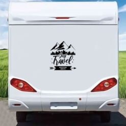 Moto Karavan Sticker (Arka) - 06