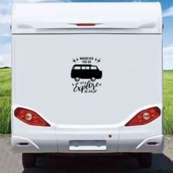 Moto Karavan Sticker (Arka) - 09